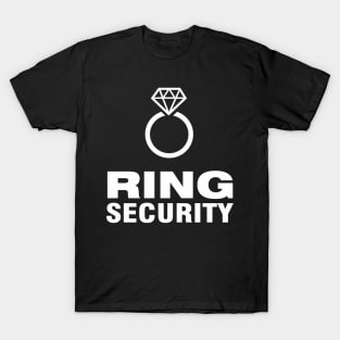 Ring Security White lettering T-Shirt